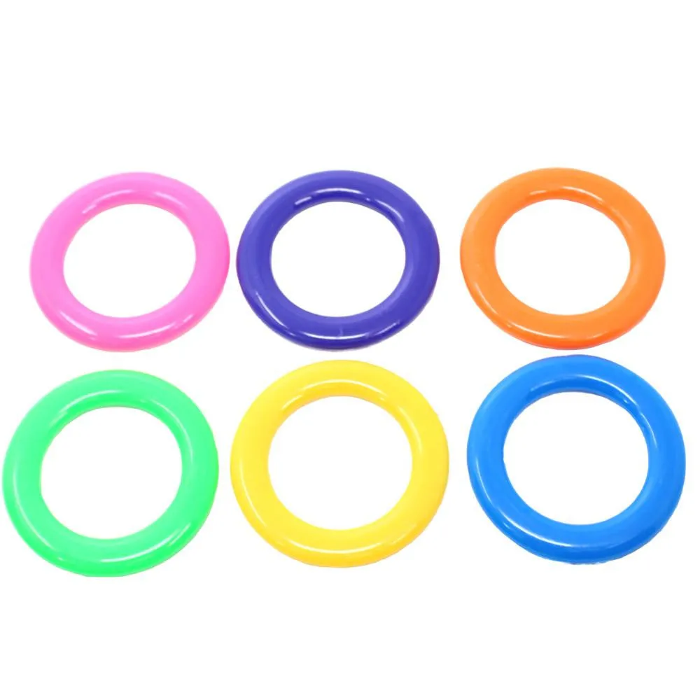 1196 Pk6 Plastic Cane Rack Rings