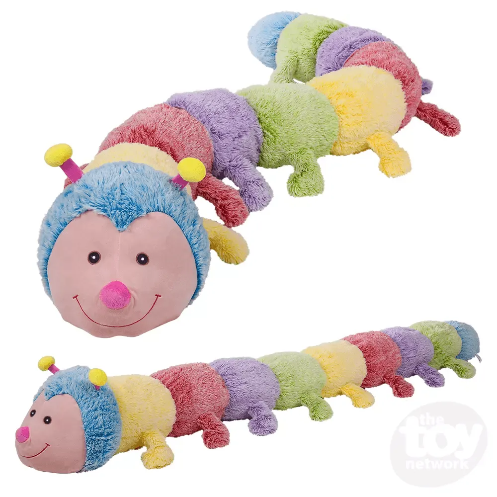 80" Jumbo Caterpillar Plush