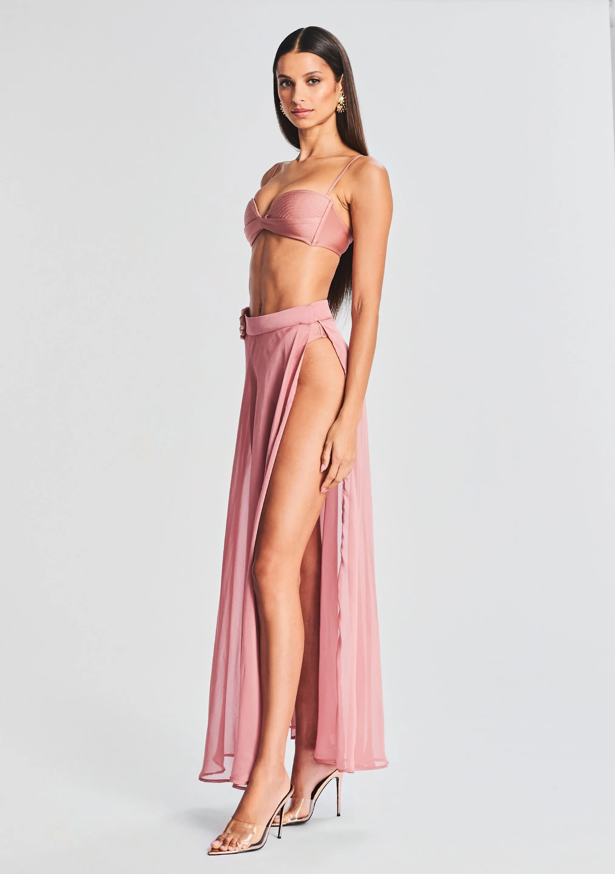 Alaia Long Slit Skirt