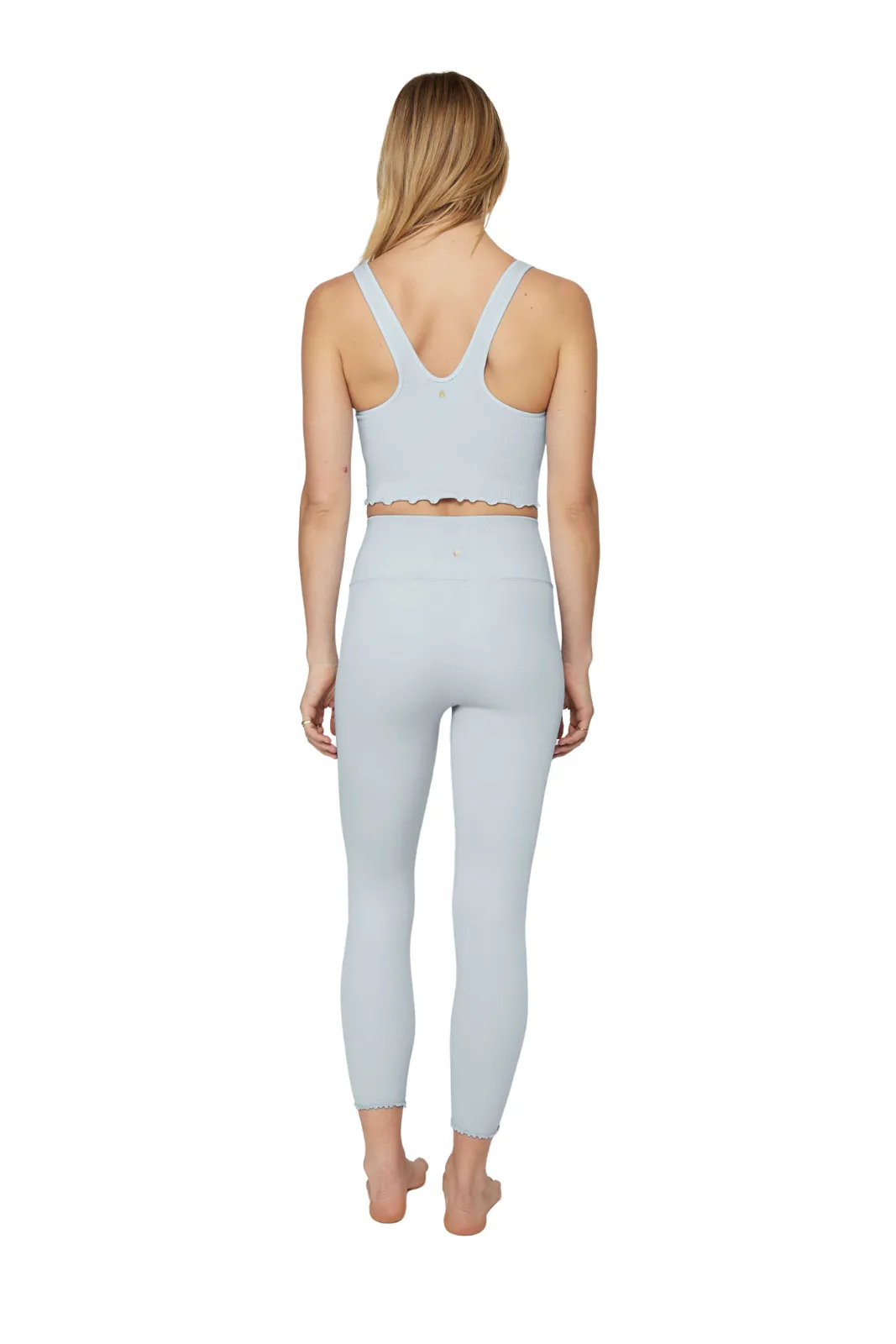 Amor Crop Tank, Pastel Blue