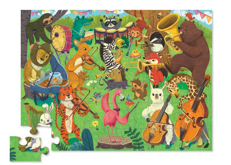 ANIMAL ORCHESTRA 36PC FLOOR