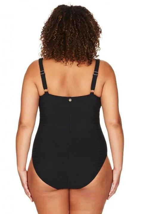 Artesands MultiCup Crossfront One Piece Black