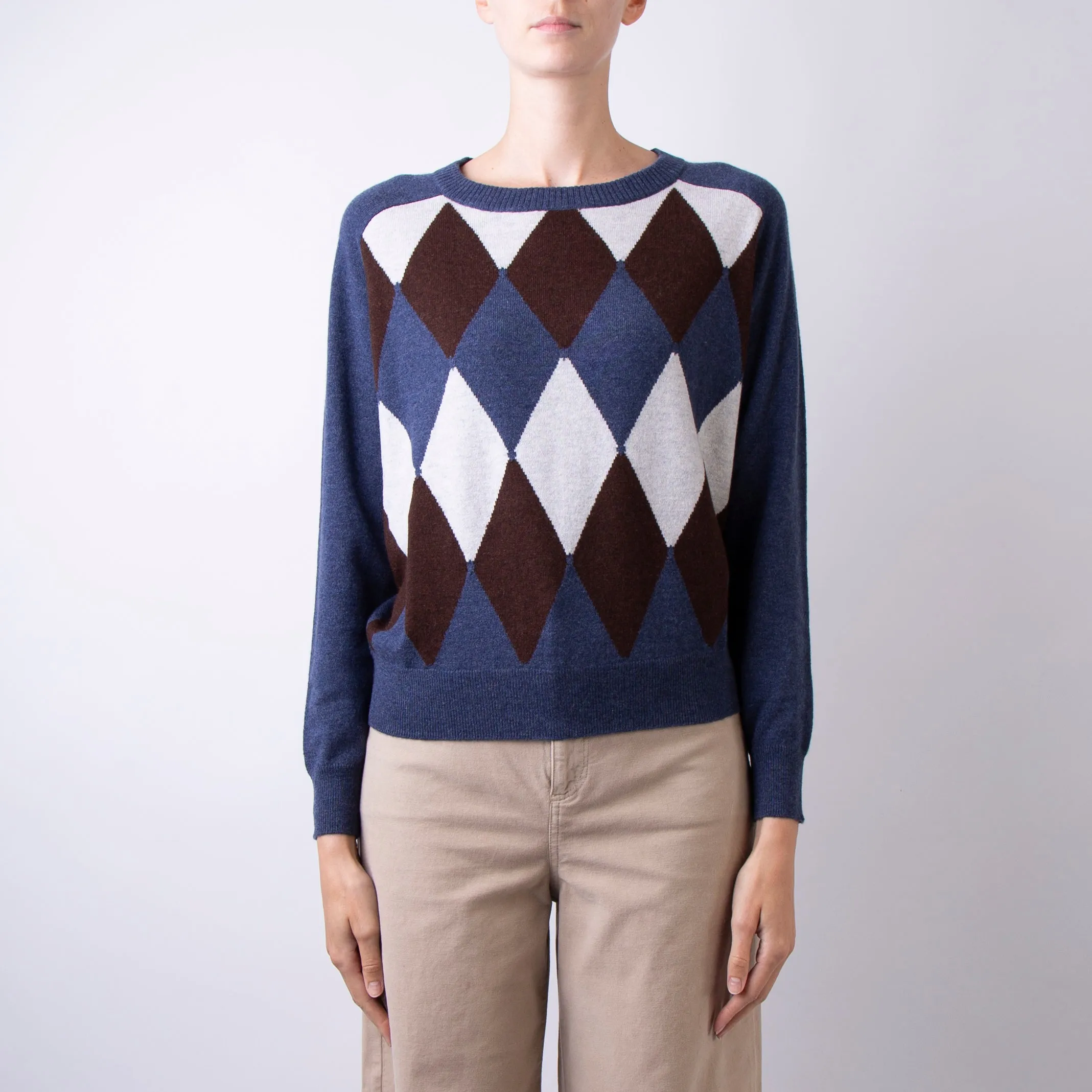 BALLANTYNE SWEATER B1P736 12KG6 93610 BICOLOR