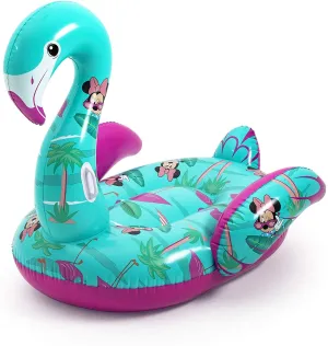 BESTWAY  Fashion Flamingo Floatie: The tropical Minnie print brings the magic of Disney to your pool - 91081