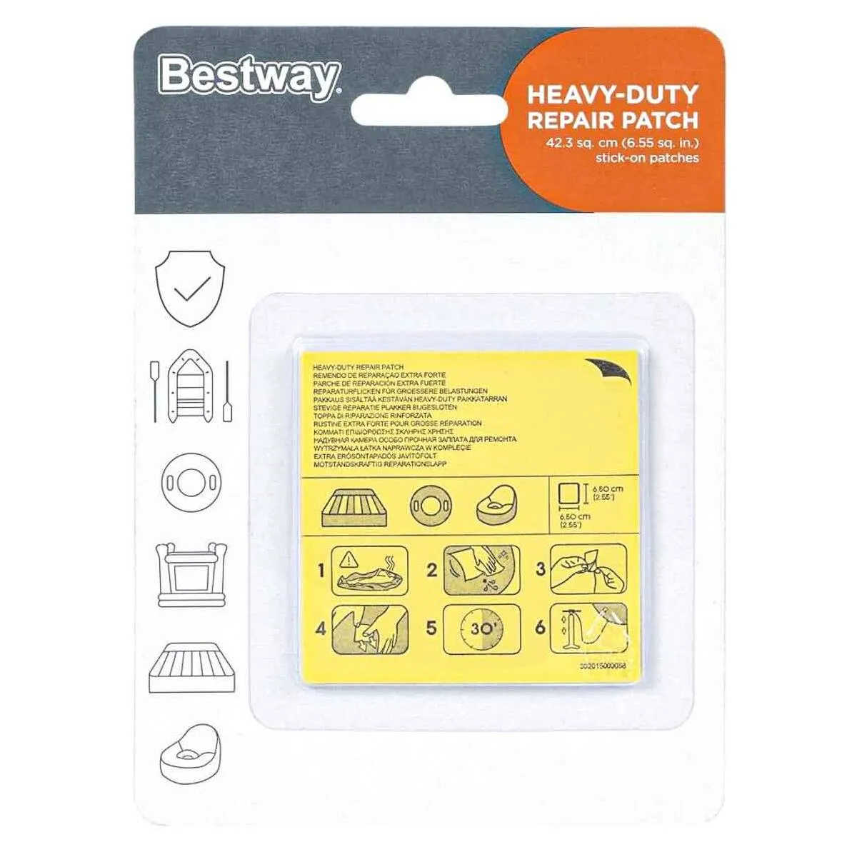 Bestway Heavy-Duty Repair Patch  for Inflatables (10 Pack)