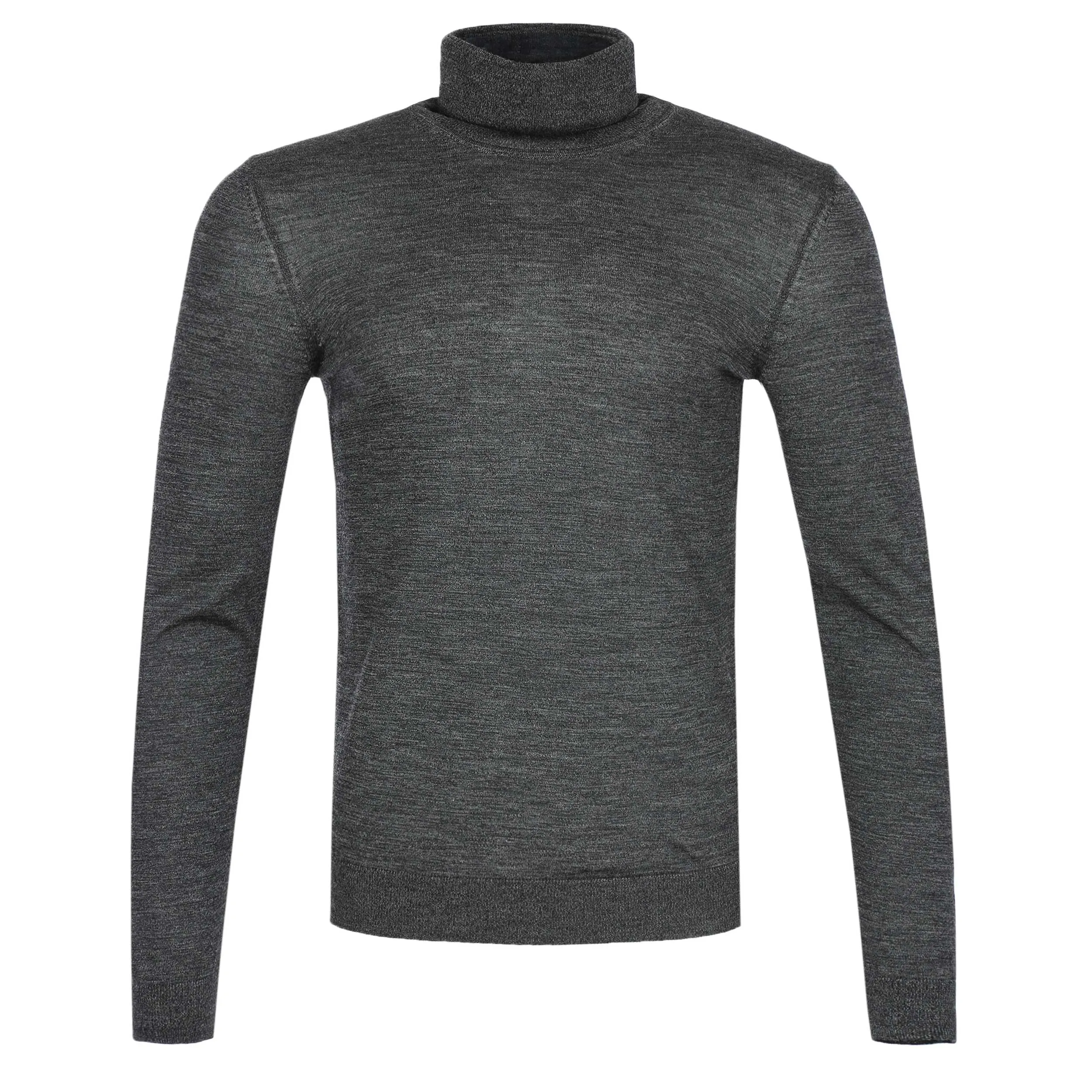 BOSS Musso P Knitwear in Black Marl