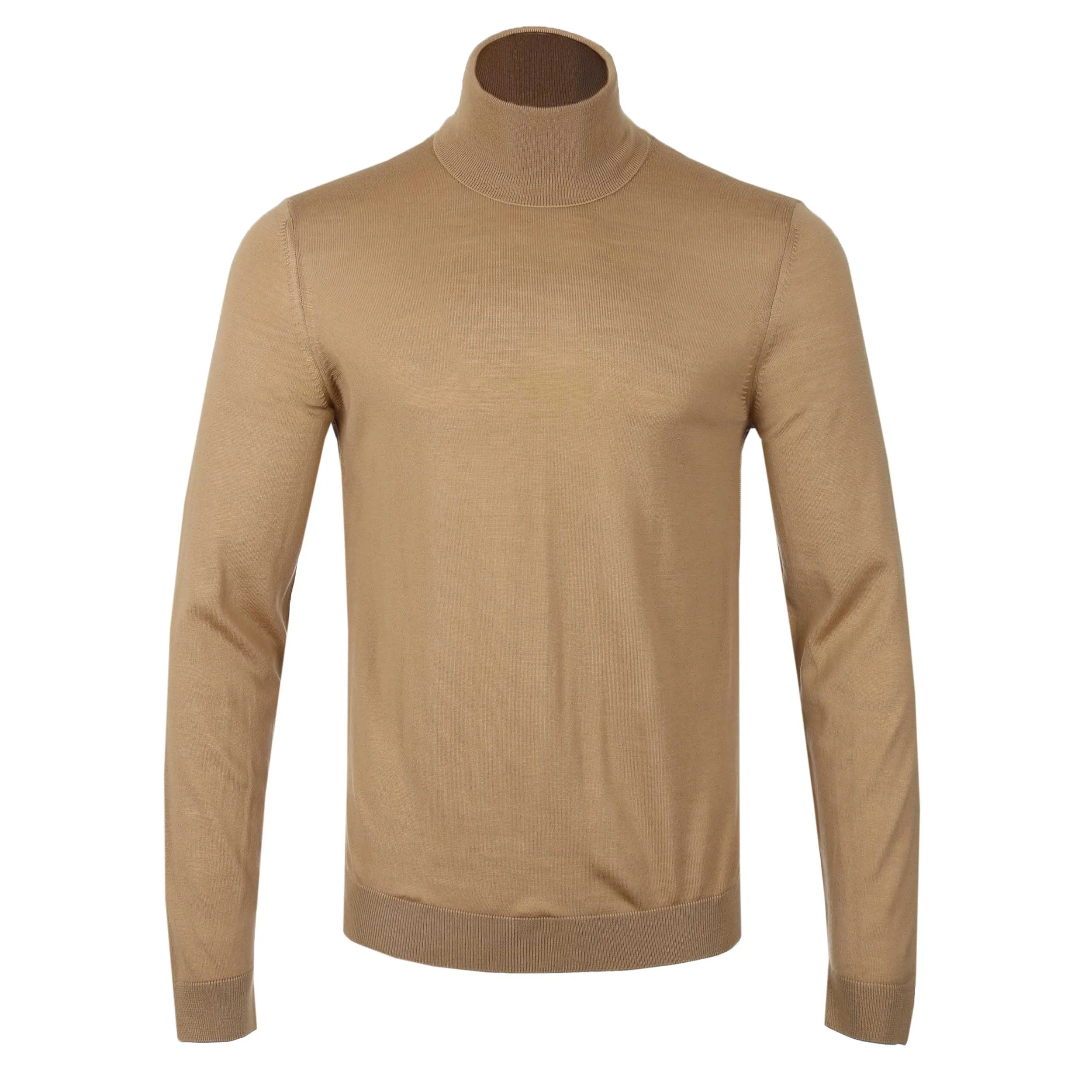 BOSS Musso P Knitwear in Medium Beige