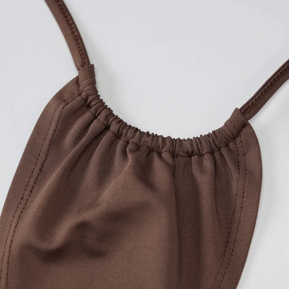 Brown String Free Size Bikini