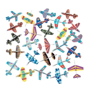 Bulk Colorful Patterns Glider Assortment | 72 ct