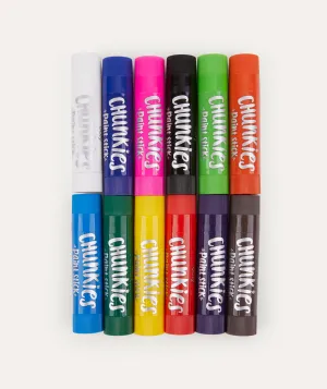 Chunkies Paint Sticks Set of 12 - Multi