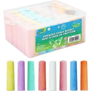 Danawares Go Zone Sidewalk Chalk Bucket - 52-Piece