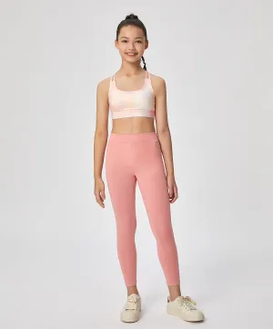 Energized Junior Digital Daydream Printed Strappy Sports Bra