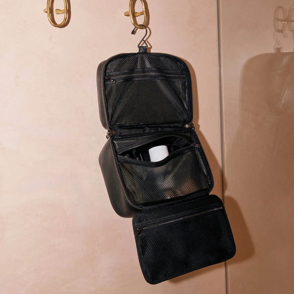 Farther Away Toiletry Bag - Black