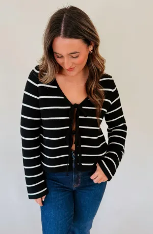 FEVER DREAM STRIPE CARDIGAN