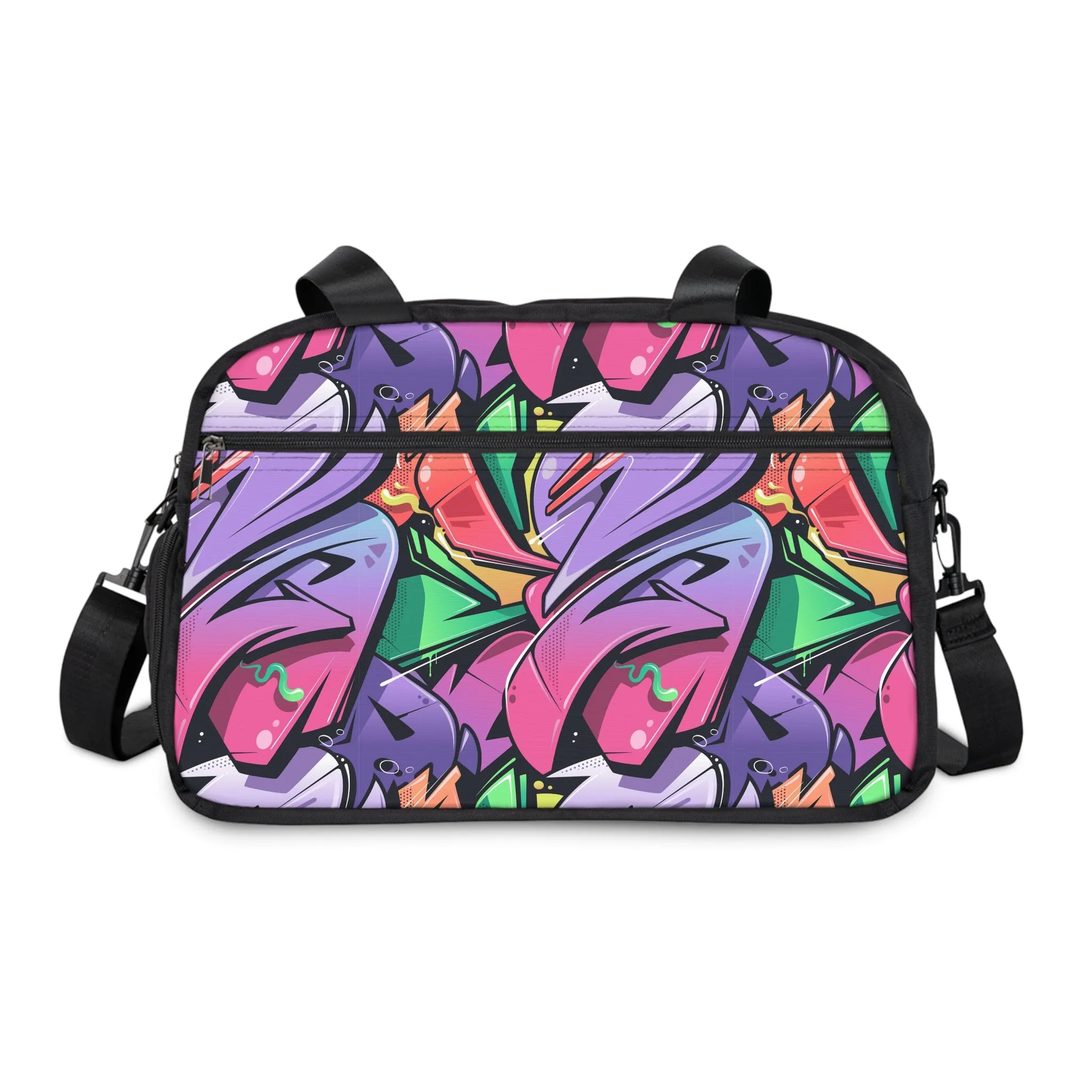 Fitness Handbag - Graffiti Groove