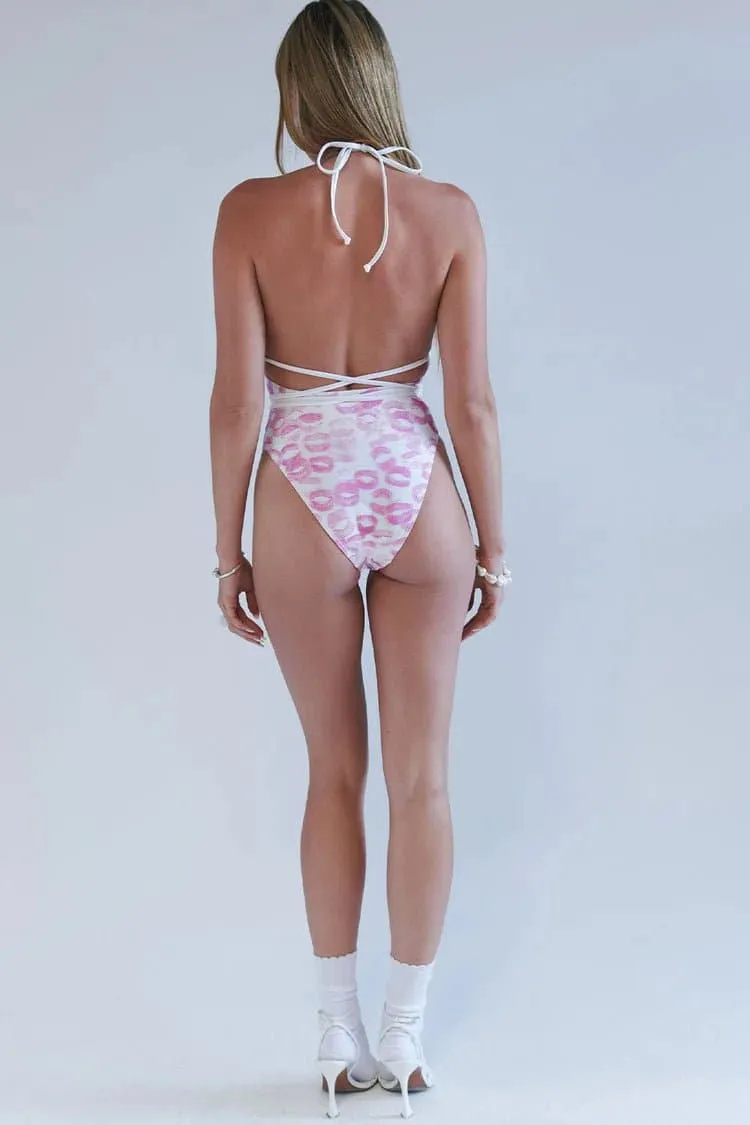 Frankies Bikinis x SYDNEY SWEENEY Gemma Wrap One Piece Swimsuit