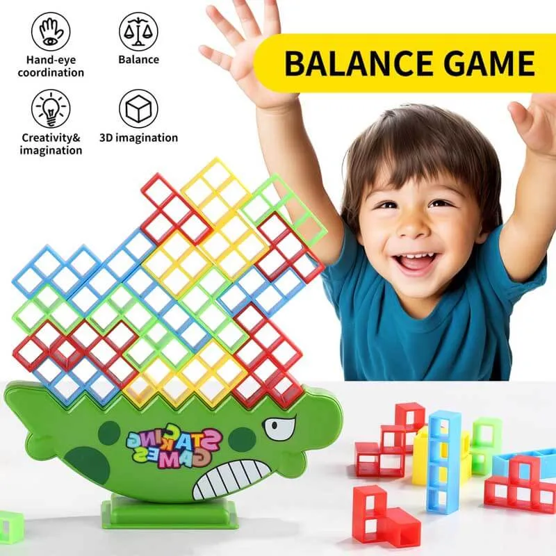 Fun Balance Stacking Board