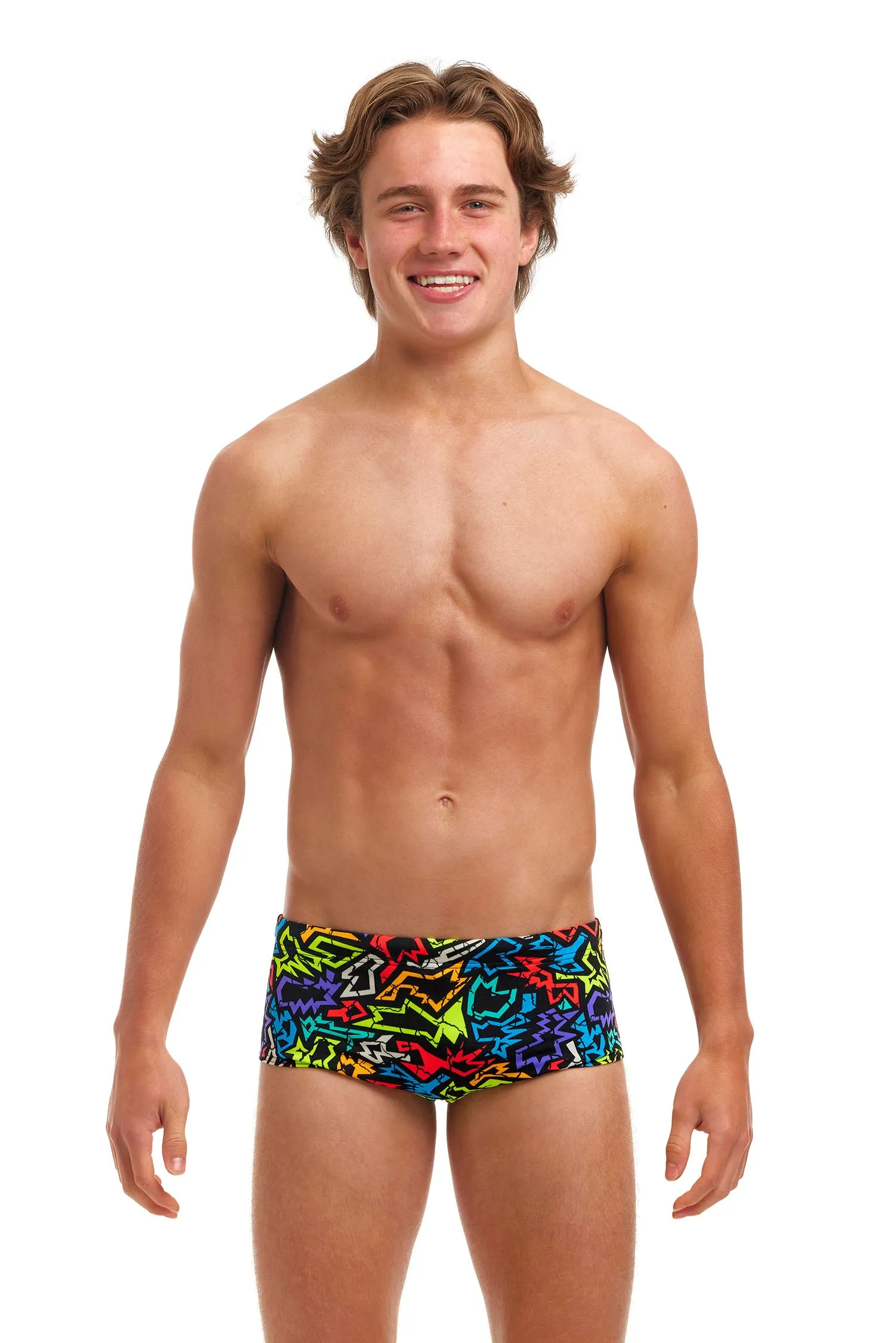 Funky Trunks Boy's Funk Me Sidewinder Trunks