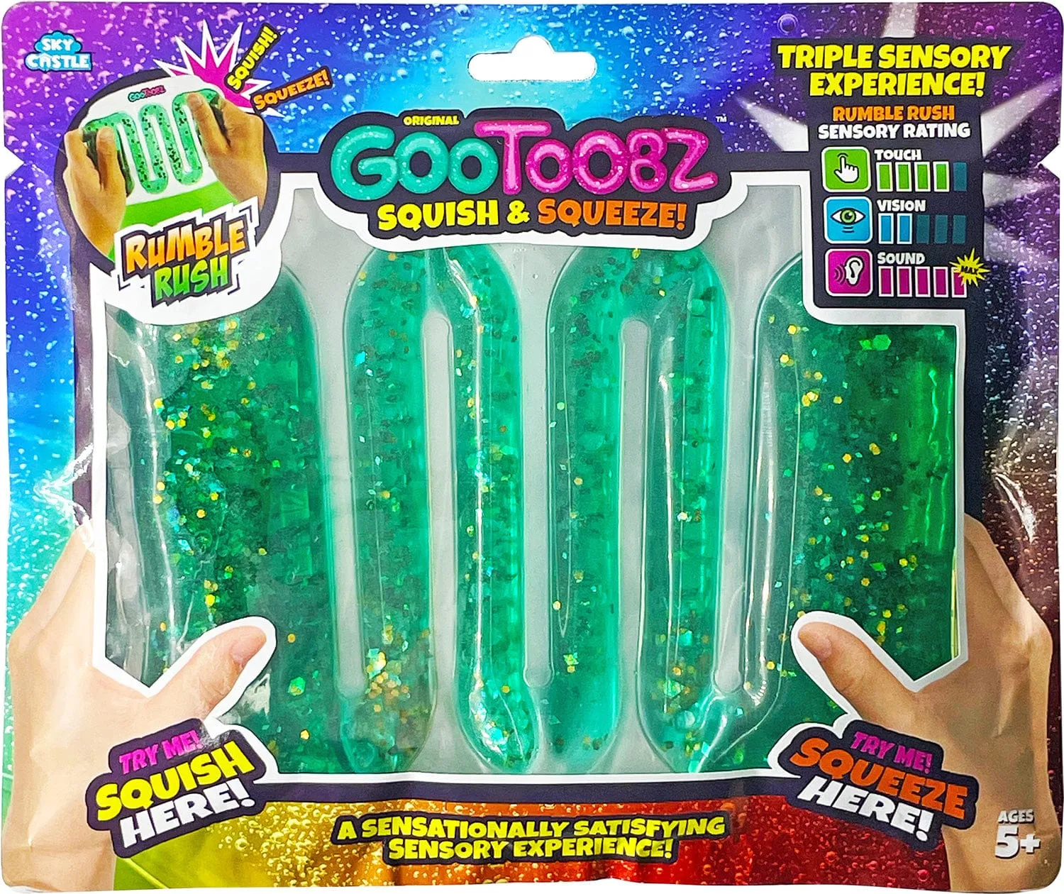 GooToobz Squish & Squeeze - Sensory Fidget Toys