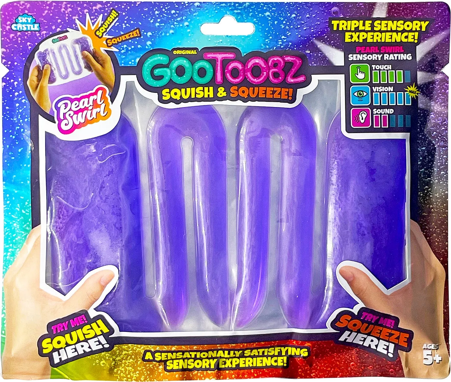 GooToobz Squish & Squeeze - Sensory Fidget Toys