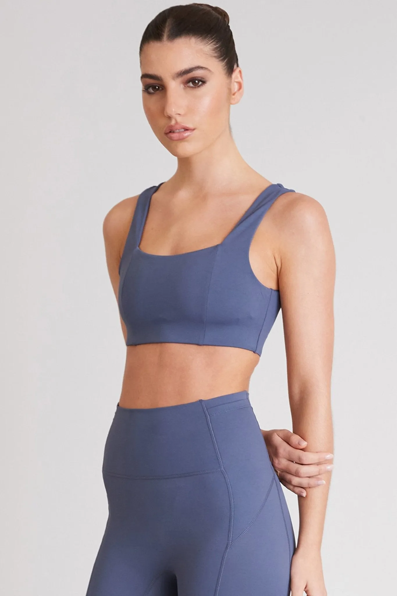 Hustle Square Neck Sports Bra