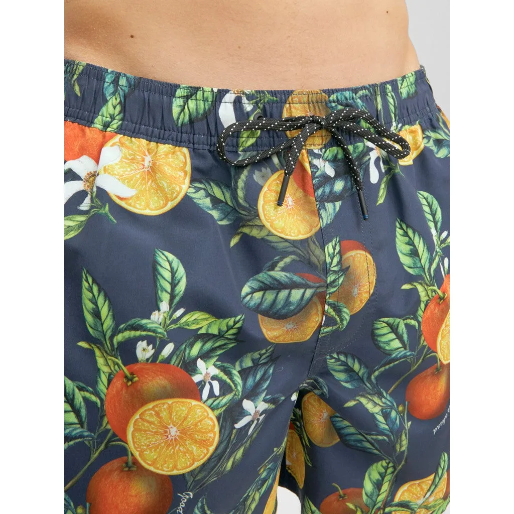 Jack & Jones Mens Swim Shorts 'Jji Crete' AKM Flowers