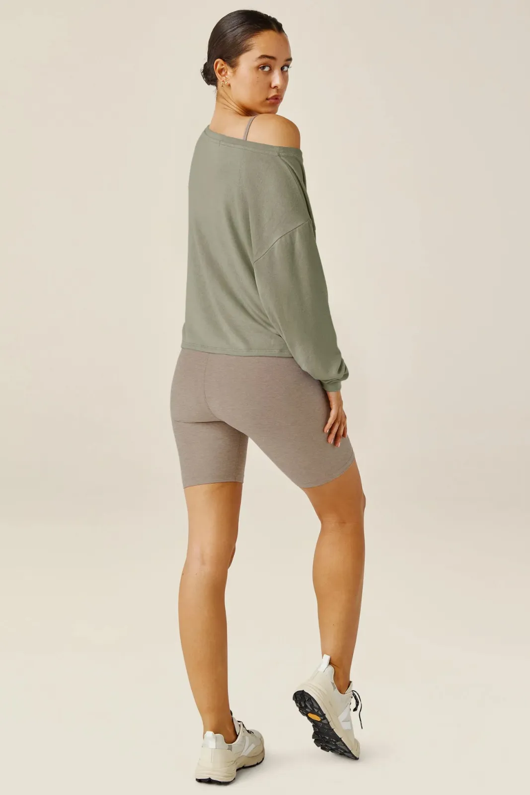 Let Loose Pullover, Grey Sage