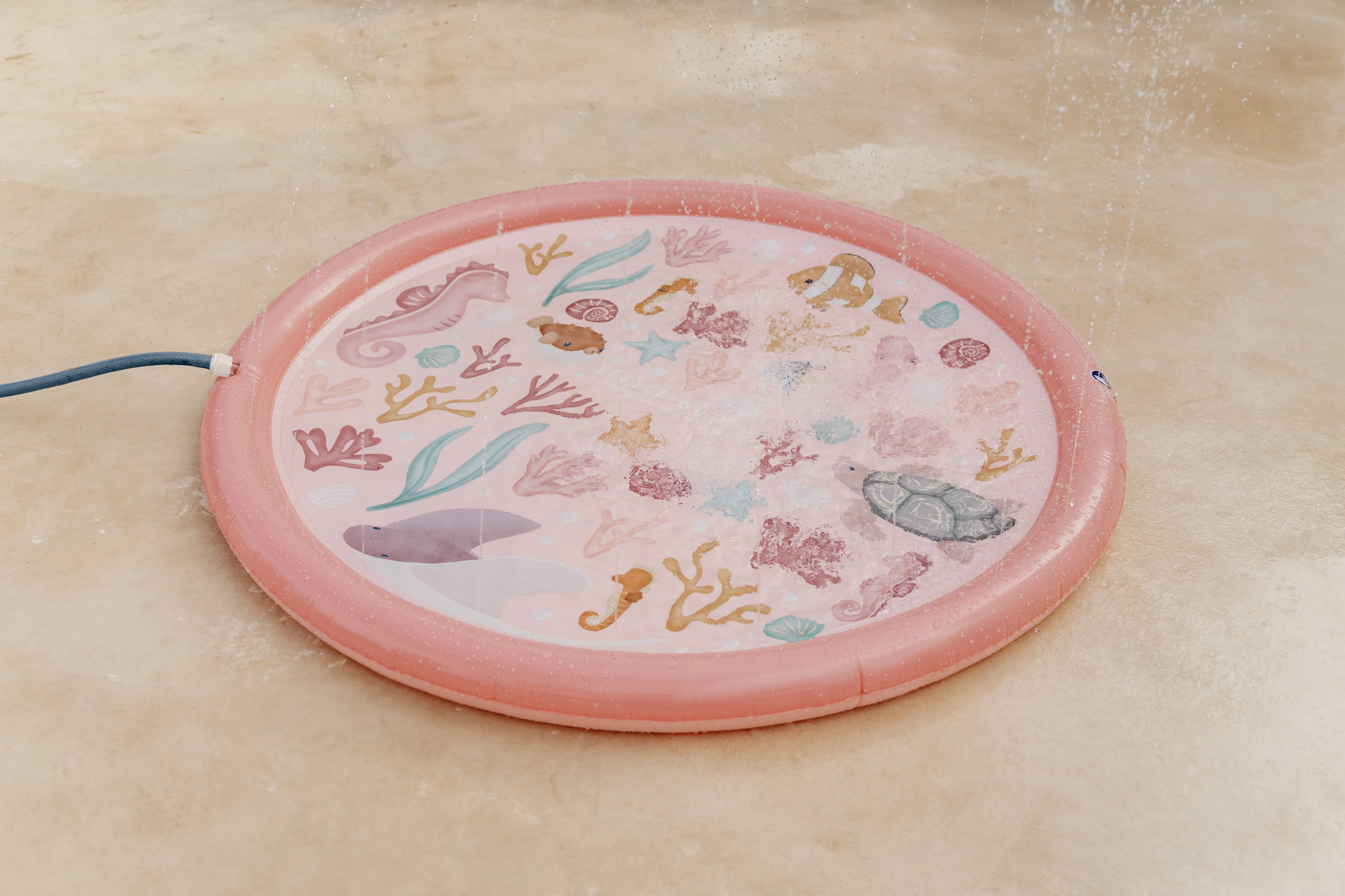 Little Dutch Ocean Dreams Sprinkler Mat 150cm | Pink