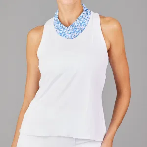 Luminance Cowl-neck Racerback Top