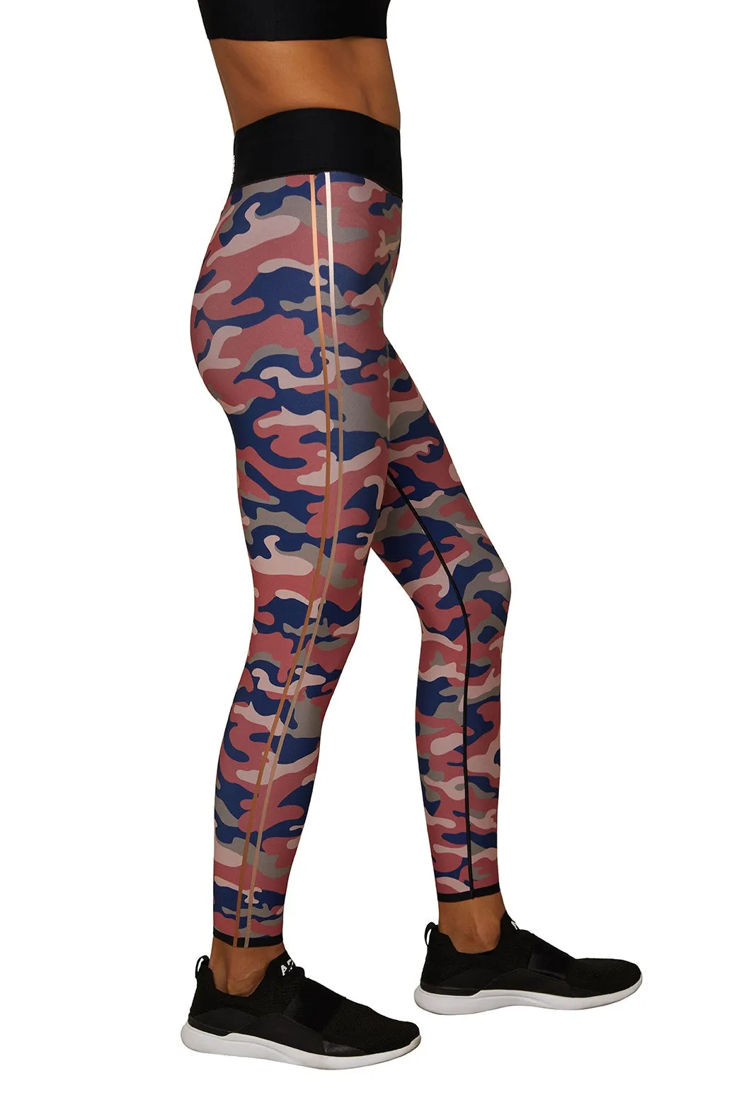 Mini Camo Streamline Ultra High Legging, Pearl Blush Rose Copper