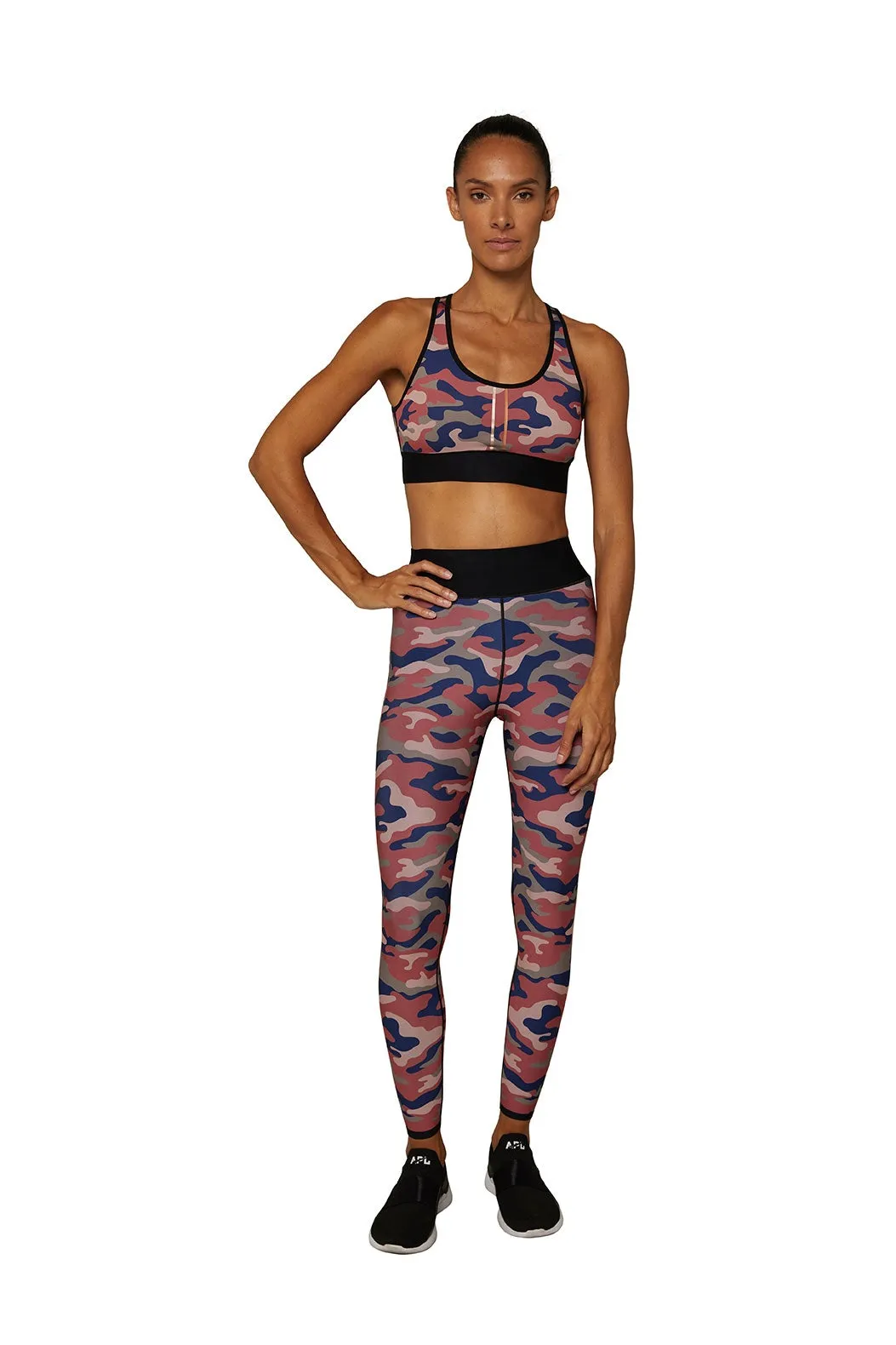 Mini Camo Streamline Ultra High Legging, Pearl Blush Rose Copper