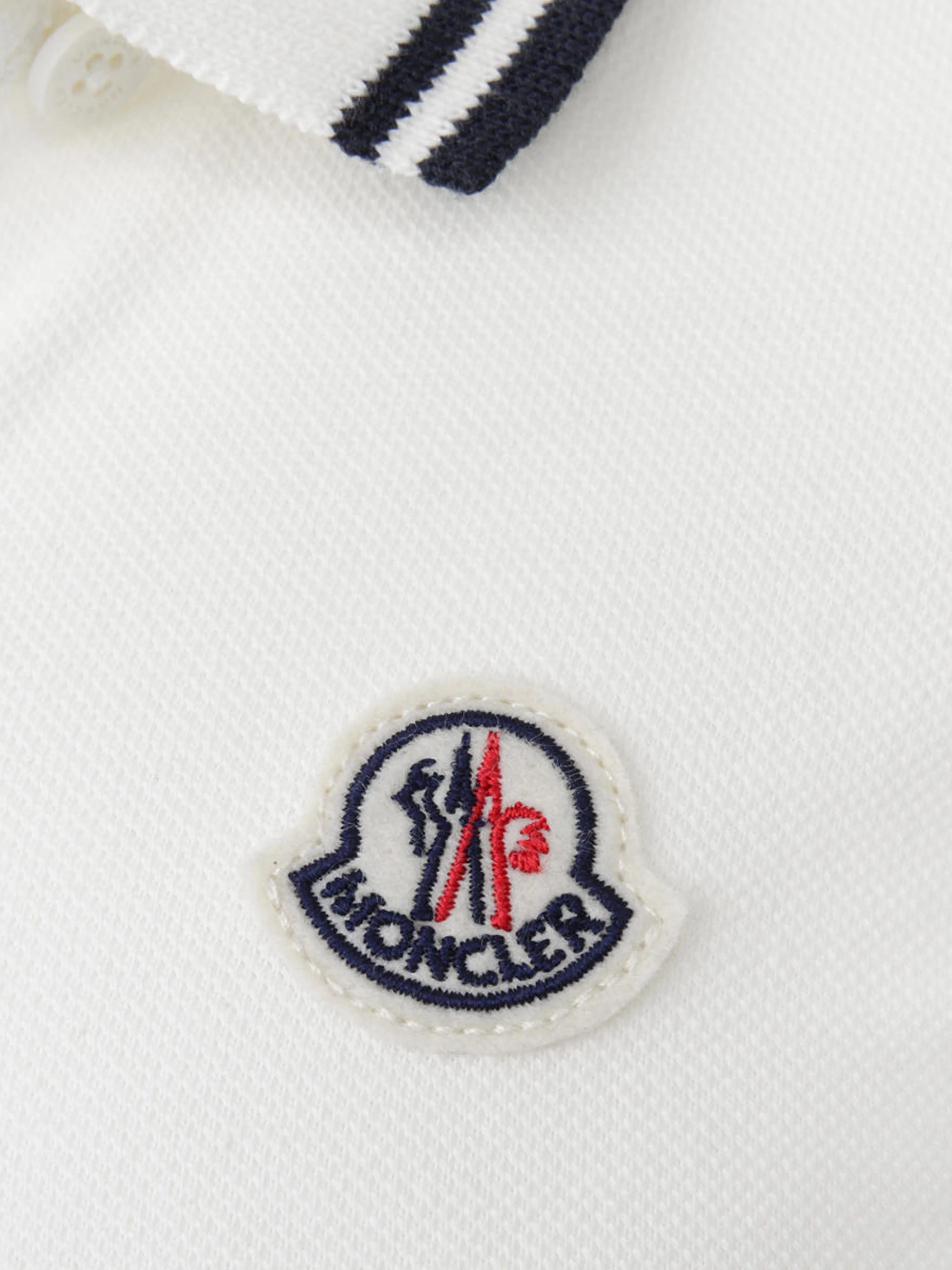 Moncler Enfant Girls Branded Polo Top