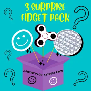 Mystery 3 Pack Fidget Sensory Toys