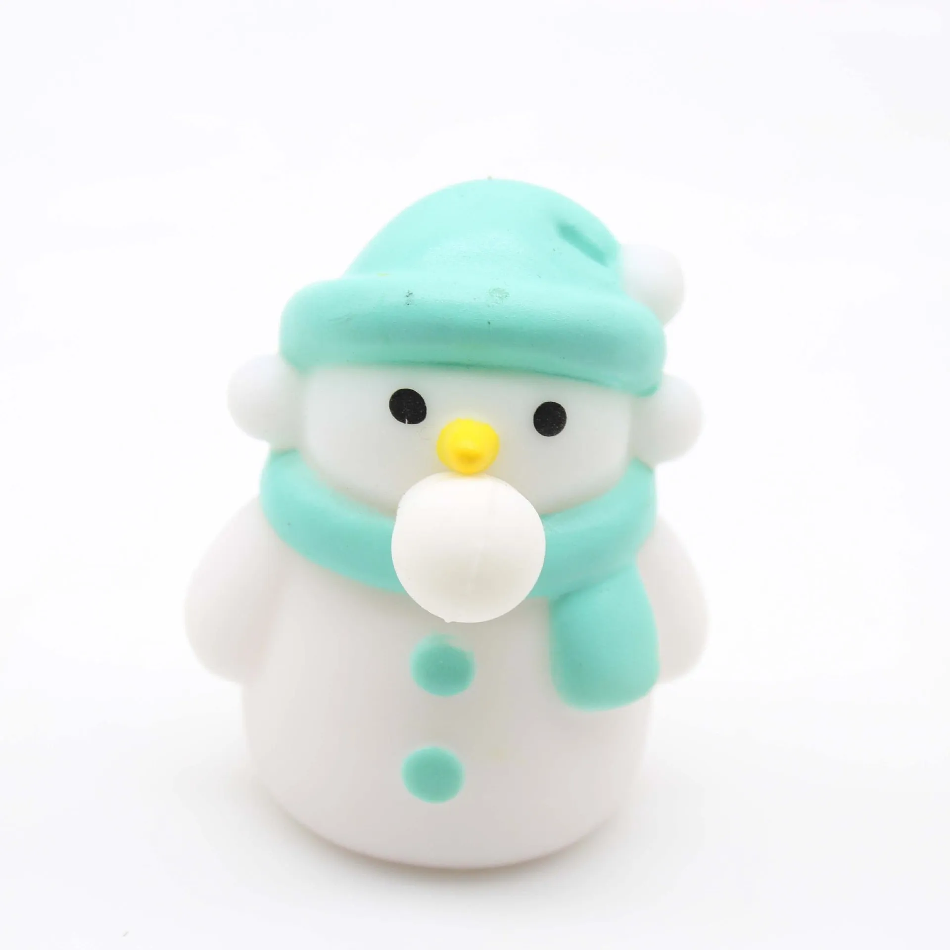 New Christmas Squeeze Toys Extrusion Blowing Bubble Pinch Toy Kids Stress Relief Fidget Toy Santa Claus Elk Snowman Pinching Toy