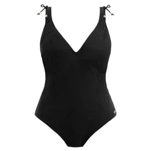 Ottawa One Piece Swimsuit Plunge Black - Fantasie Swim