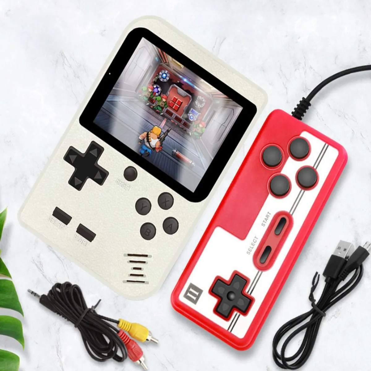 Portable Game Pad With 400 Games Included   Additional Player