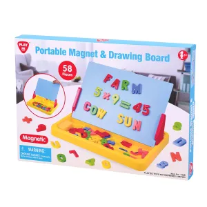 PORTABLE MAGNET & DRAWING BOARD - 58 PCS