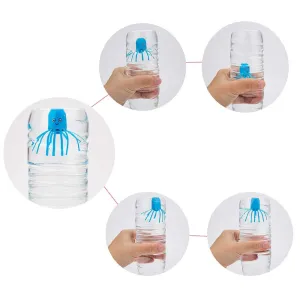 PROLOSO 4 Pack Jellyfish Hydrodynamic Float Rotating Bath Toys Early Learning