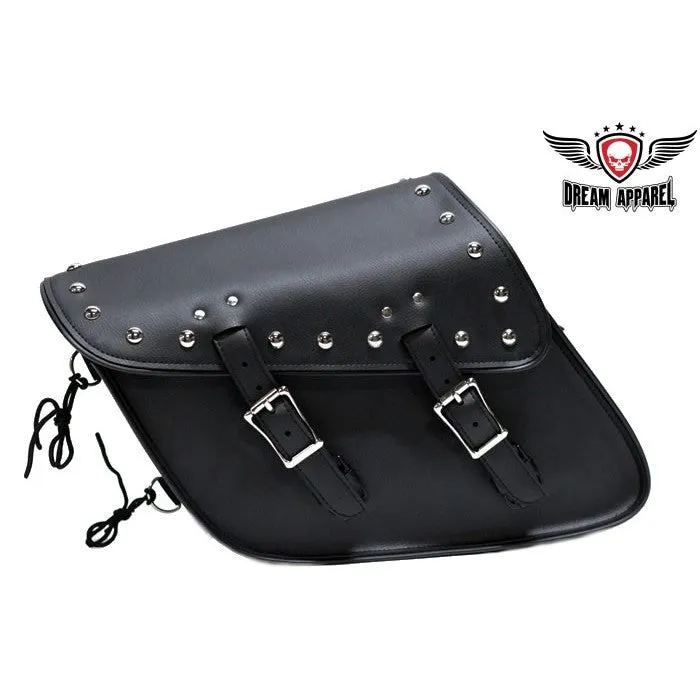 PVC Solo Swing Arm Bag With Studs