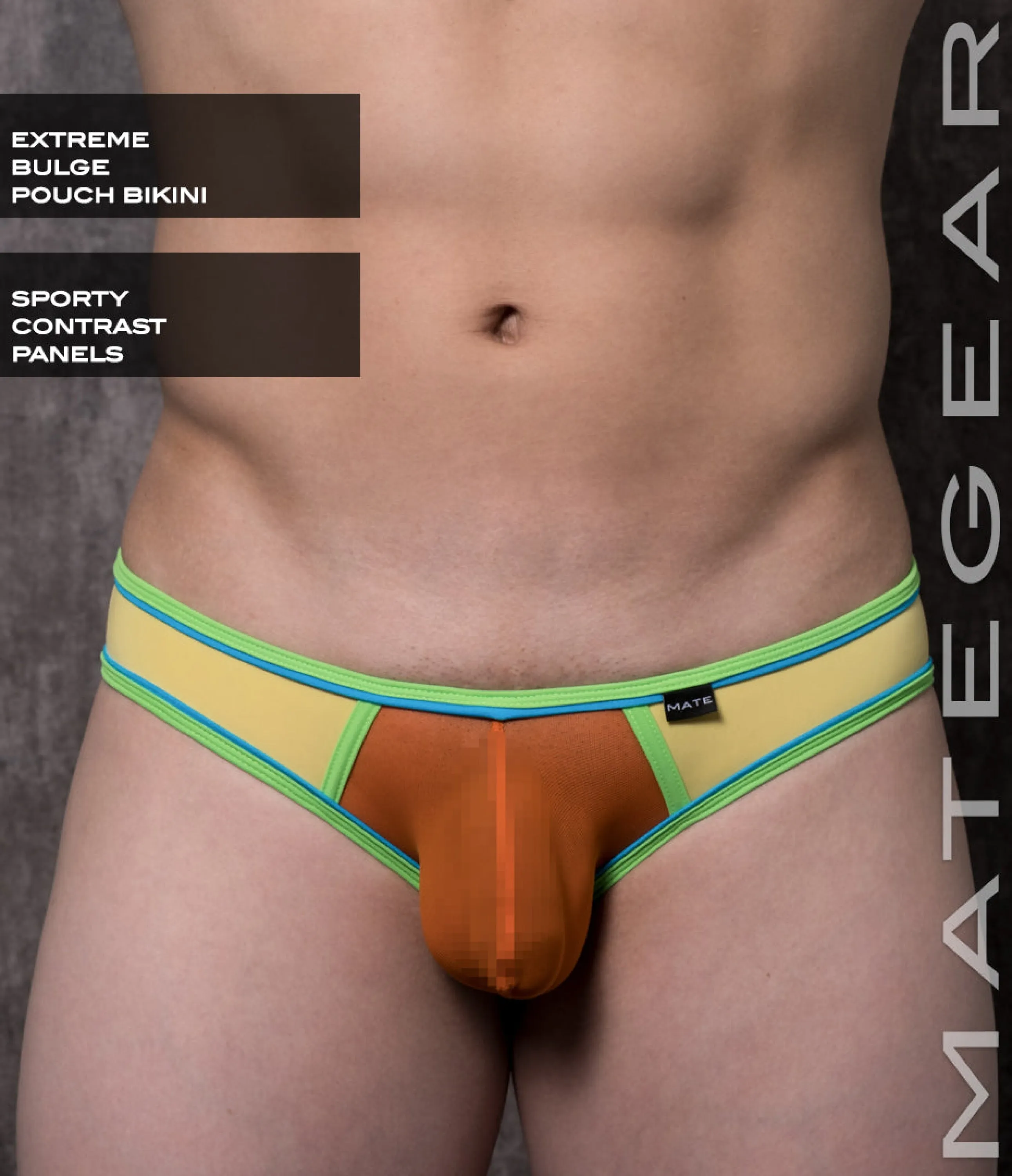 Sexy Mens Swimwear Ultra Swim Pouch Bikini - Cho Chul III (Extreme Bulge Pouch)