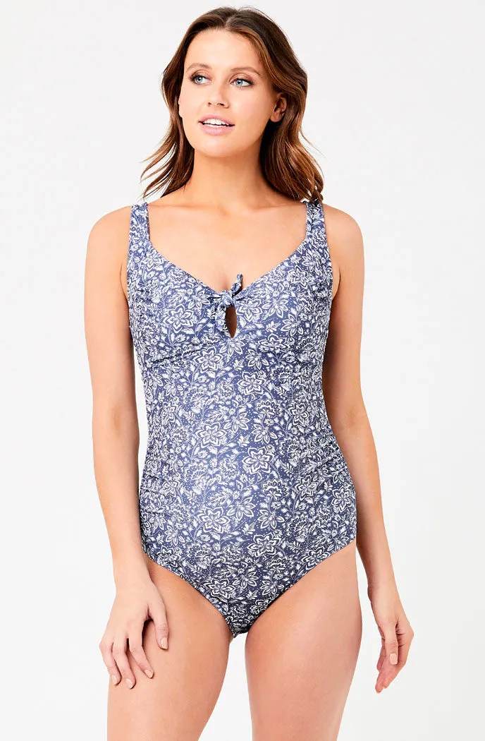 Stormi Tie Front One Piece Swimwear