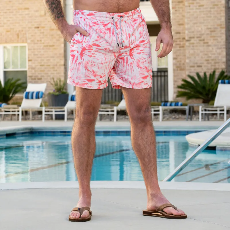 Volley Tie Dye 6 Inch Swim Shorts