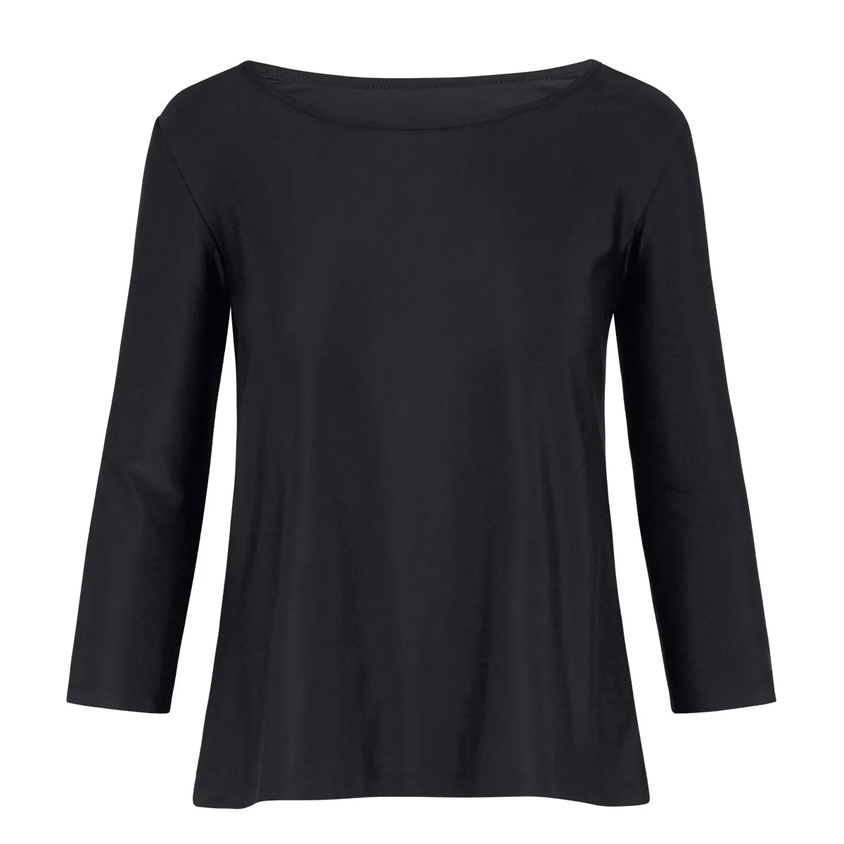 Women's 3/4 Sleeve Scoop Swing Top