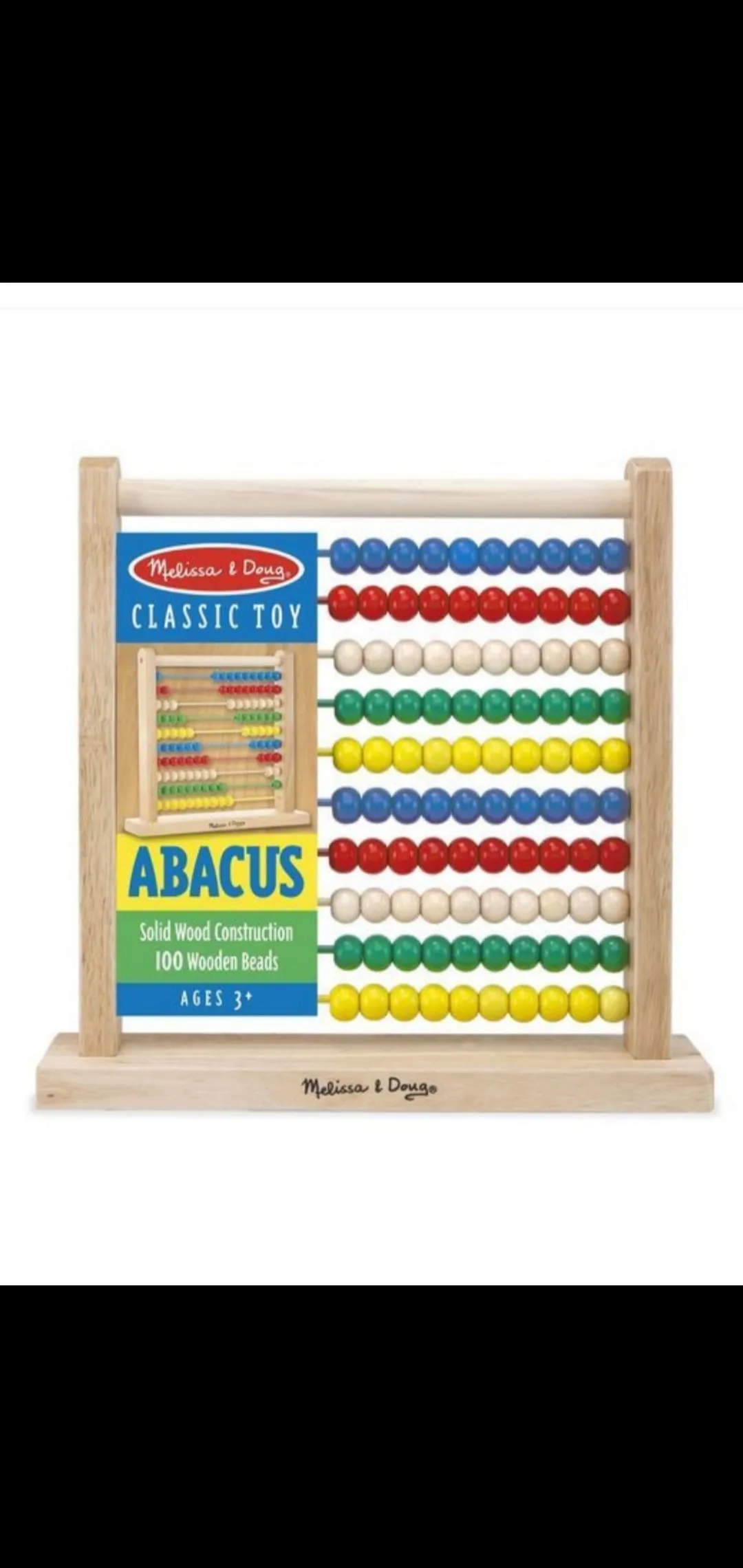 Wooden Calculator Abacus