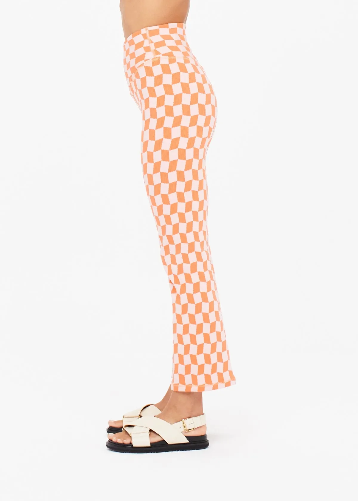 Yosemite Thia Flare Pant, Check